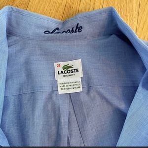 Men’s Lacoste Size 38 Men’s Reg Blue